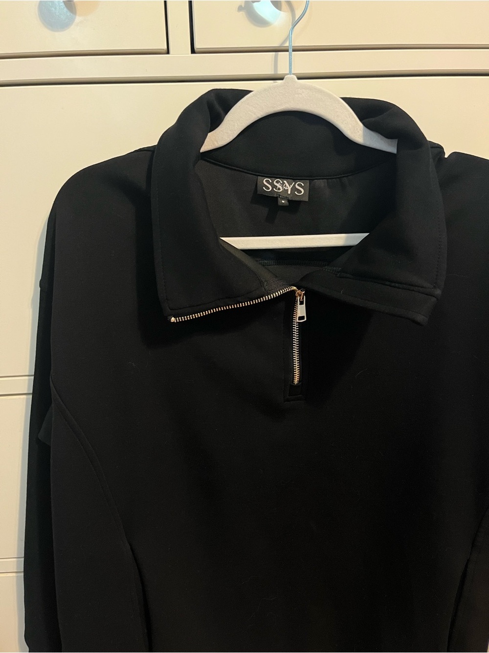 SSYS Quarter-Zip Pullover Sweater - Picture 2 of 4